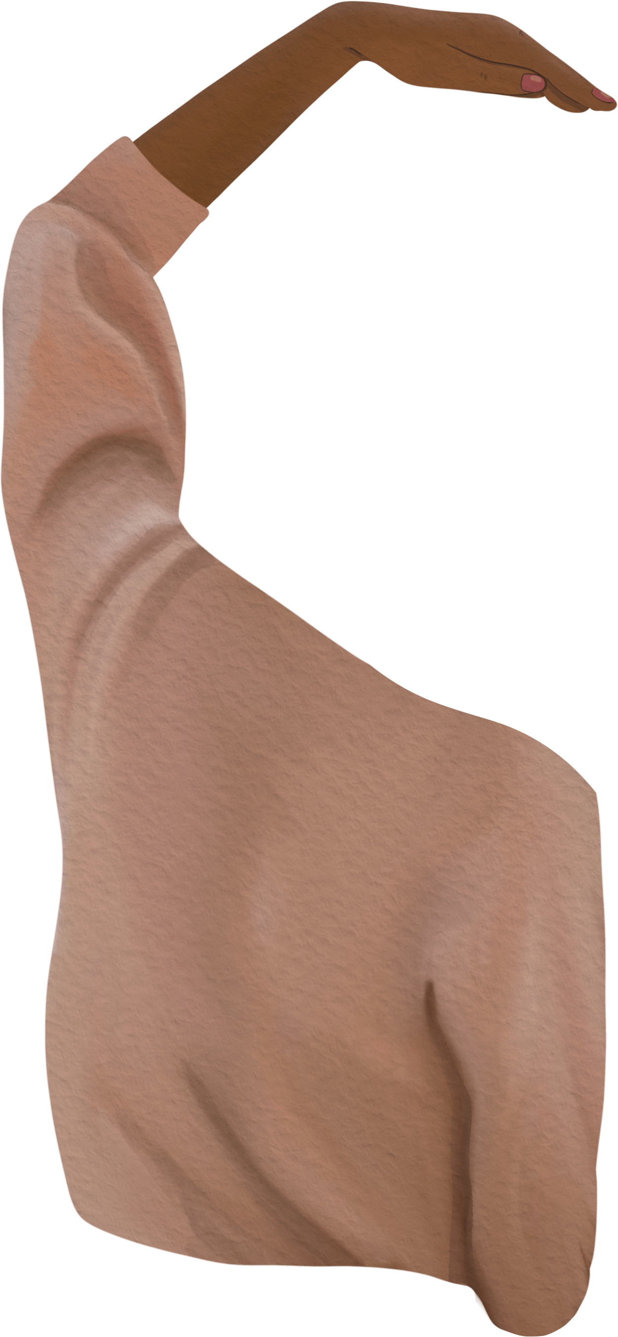 left sweater brown4 left sweater brown4